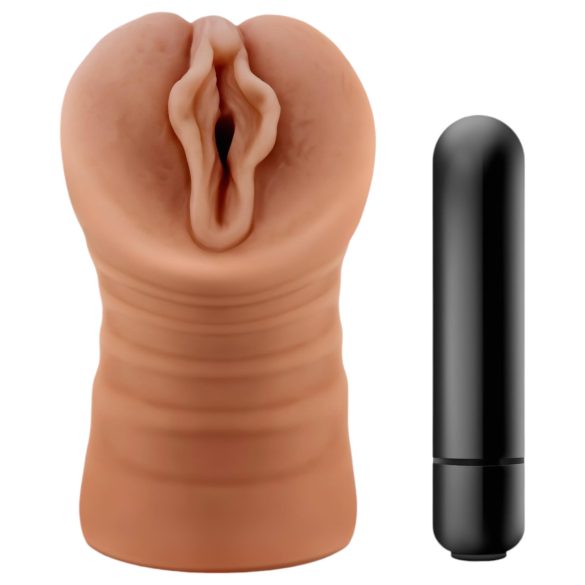 M For Men Sofia - vibrační vagína (přírodní)
