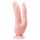 Dr. Skin 8 - Přísavné dvojité dildo (přírodní)
