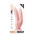 Dr. Skin 8 - Přísavné dvojité dildo (přírodní)