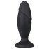Anal Adventures Platinum Rocket - velký anální kolík (černý)
