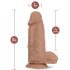 Blush Chub – realistický dildo s přísavkou, 18 cm (přírodní)