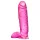 Blush B Yours Plus - realistické dildo (růžové)
