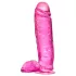 Blush B Yours Plus - realistické dildo (růžové)