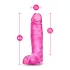 Blush B Yours Plus - realistické dildo (růžové)