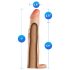 Penis Sleeve Performance Plus 2,5 - Přírodní Kroužek pro Krále