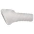 Perfect Fit Breeder - otevřený penisový návlek (10 cm) - bílý