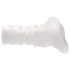 Perfect Fit Breeder - otevřený penisový návlek (10 cm) - bílý