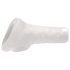 Perfect Fit Breeder - otevřený penisový návlek (10 cm) - bílý