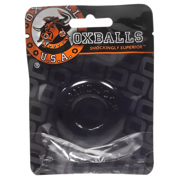 OXBALLS - erekční kroužek - extra silný - černý