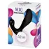 Alive Nero - akumulátorový prostatický vibrátor (černý) - 7 cm