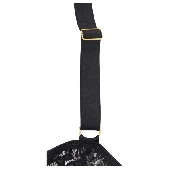 Subblime - vzorované body se saténovým páskem (černé)