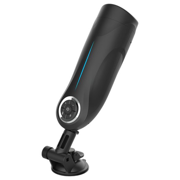 JamyJob - automatický masturbační strojek - pohyblivý, vibrační - černý