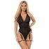 Subblime 954147 - pruhovaný body set - (černý)