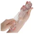 Addicted Toys - návlek na penis s kroužkem na varlata - 27 cm - transparentní
