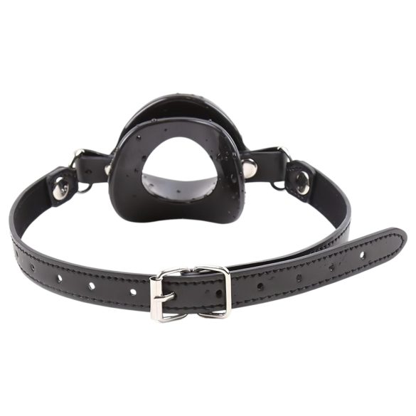 Latetobed - roubík ve tvaru úst - silikon - černý