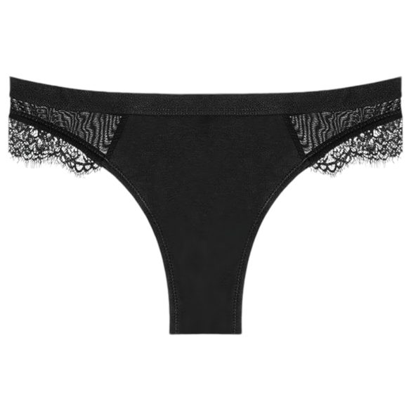 Adalet Flora - menstruační kalhotky (černé)