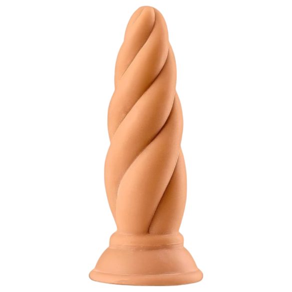 Max & Co Felix - točivý anální kolík - 15 cm (přírodní)