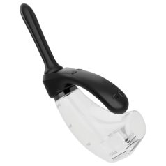   Afterdark - automatická vibrační anální sprcha (průhledná)