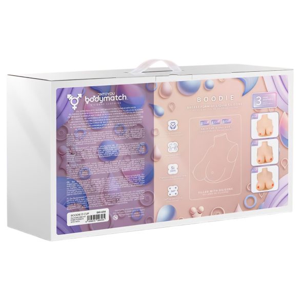 INTOYOU - nasazovací realistická prsa - přírodní barva