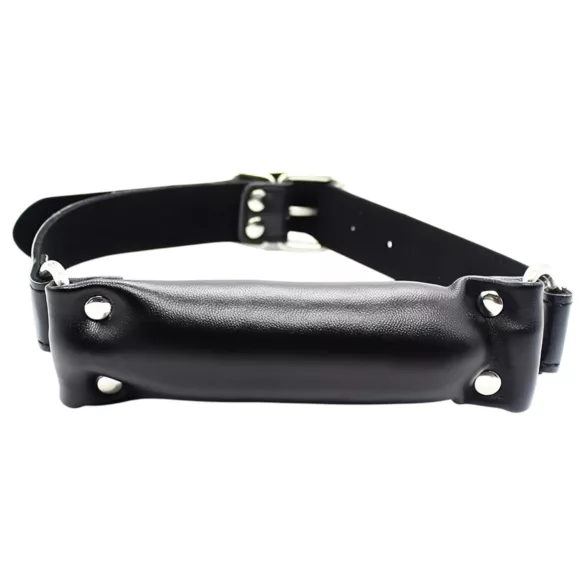 Latetobed - polstrovaný roubík do úst - černý