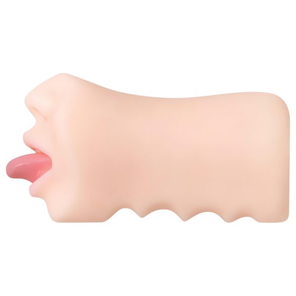 Zero Tolerance - realistická umělá ústa - naturální barva