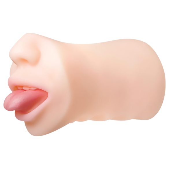 Zero Tolerance - realistická umělá ústa - naturální barva