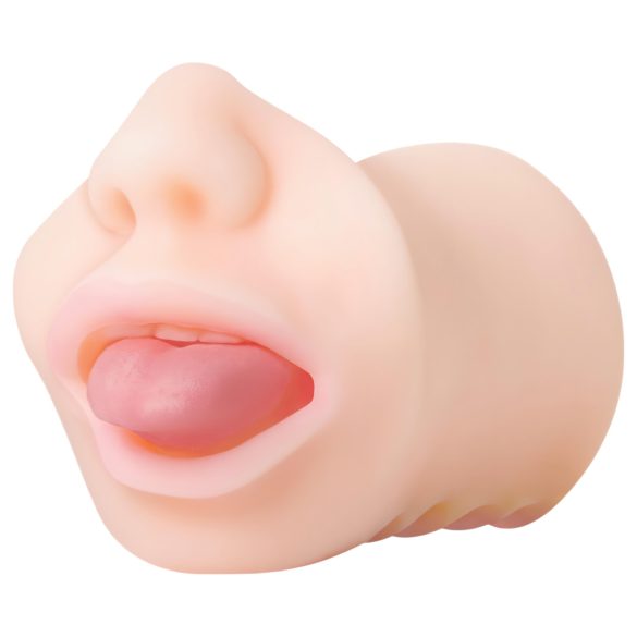 Zero Tolerance - realistická umělá ústa - naturální barva