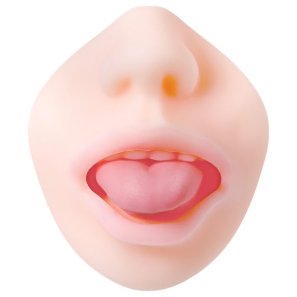 Zero Tolerance - realistická umělá ústa - naturální barva
