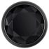 Evolved Black Gem - kovový anální kolík set s černým kamenem (stříbrný)