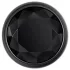 Evolved Black Gem - kovový anální kolík set - černý kámen - stříbrná