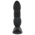 Playboy - nabíjecí anální vibrátor s pohybem (černý)
