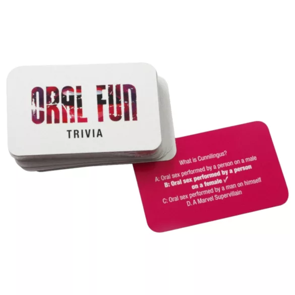 Oral Fun - erotická společenská hra pro páry (v angličtině)