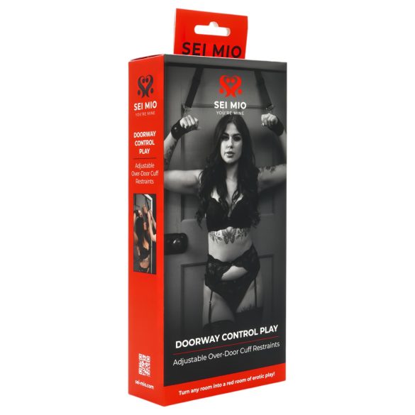 Sei Mio - pouta na dveře - sada - černá