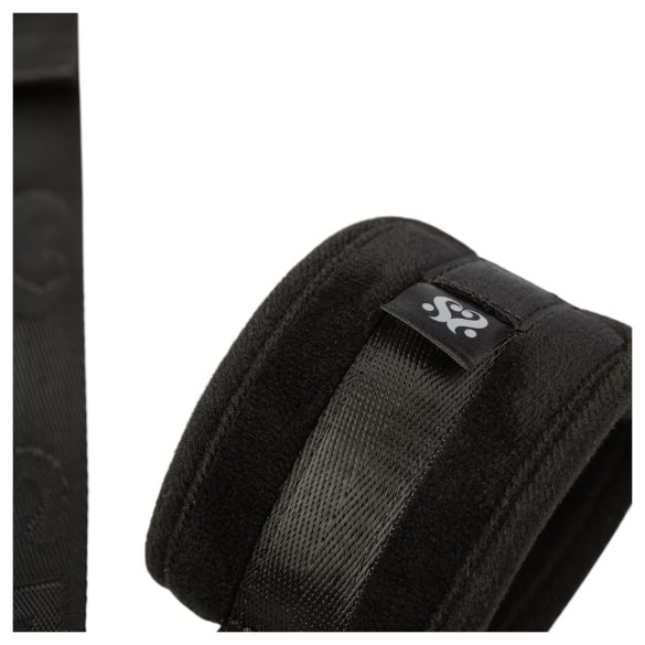 Sei Mio - pouta a obojek - ruce za zády - černá