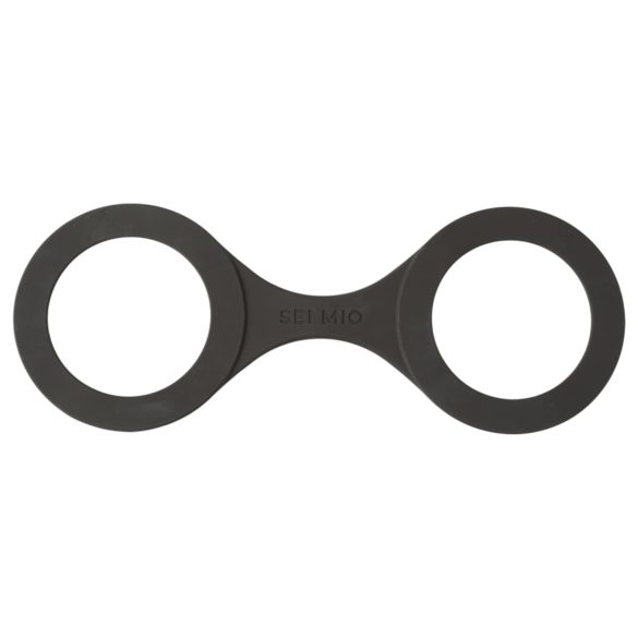 Sei Mio - pouta na zápěstí - silikon - černé - velikost M