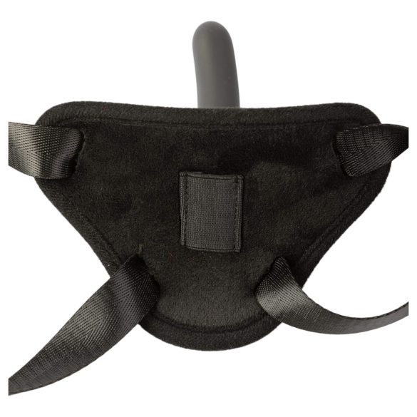 Sei Mio - připínací dildo s postrojem - 12,5 cm - černé