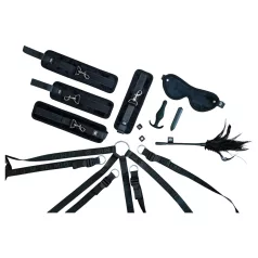 Sei Mio - bondage sada k posteli - černá