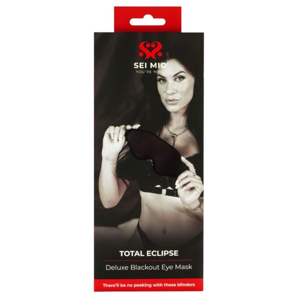 Sei Mio - maska na oči - černá