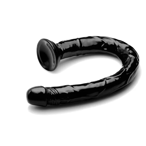 Hosed Anal Snake 19 - anální dildo s přísavkou - černé