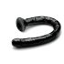 Hosed Anal Snake 19 - přísavkový anální dildo (černý)