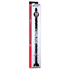 Hosed Swirl - anální dildo tenké hadí 18 cm - černé