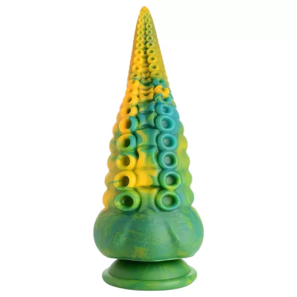 Creature Cocks Monstropus - dildo - realistický tvar - 22 cm žlutá