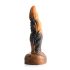 Ravager - texturované silikonové dildo Creature Cocks - 20 cm (oranžové)