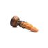 Ravager - texturované silikonové dildo Creature Cocks - 20 cm (oranžové)