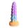 Mystique - jednorožčí dildo 21 cm (fialovo-žluté)