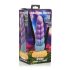 Mystique - jednorožčí dildo 21 cm (fialovo-žluté)
