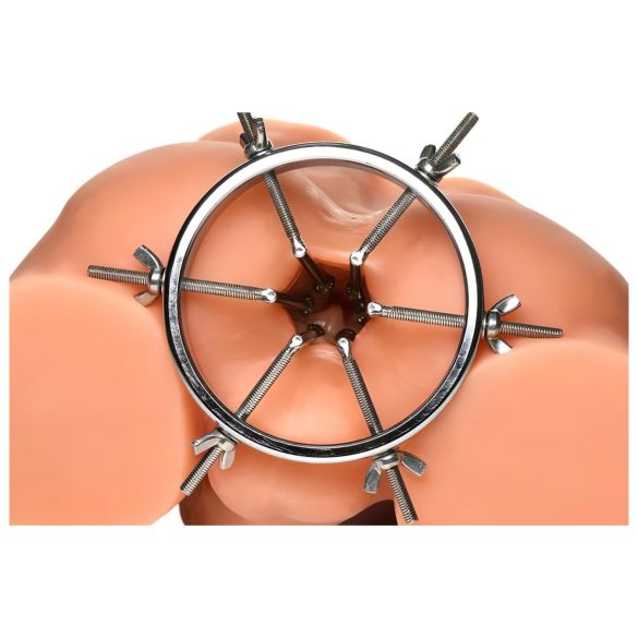 XR Brands Oculus - nerezový expander (stříbrný)