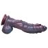 Hydra Dildo - silikonový, 27 cm (fialový)