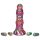 Larvy Creature Cocks - mimozemský ovipozitor dildo (duhové)