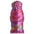 Larvy Creature Cocks - mimozemský ovipozitor dildo (duhové)
